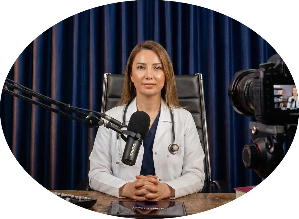 Doktor ve yönetici video çekimi örnekleri